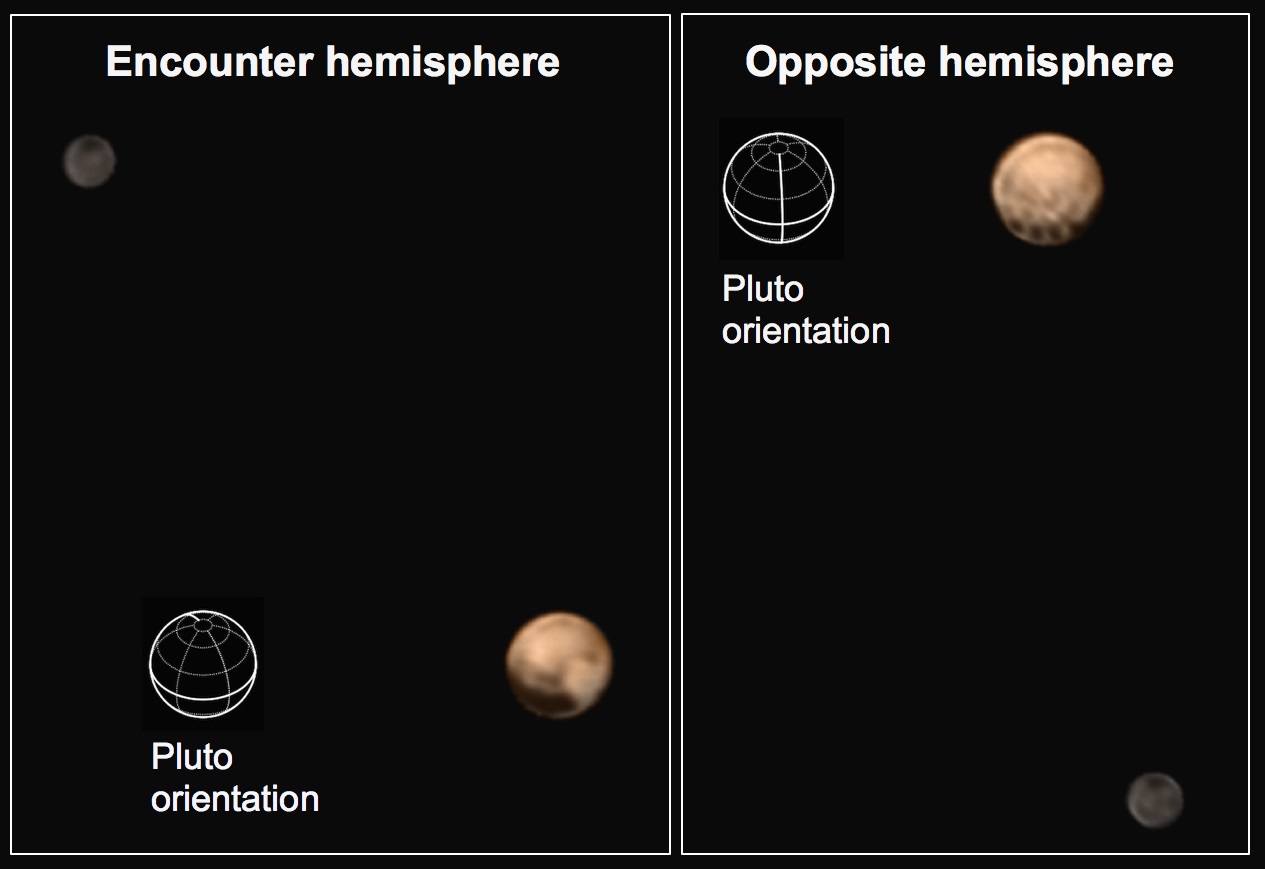 7-1-15_Pluto_Charon_color_hemispheres_annotated_JHUAPL_NASA_SWRI
